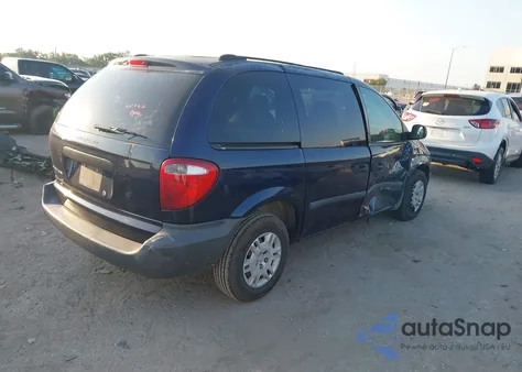 2005 Dodge Caravan Se from USA, damaged, VIN 1D4GP25R75B306088